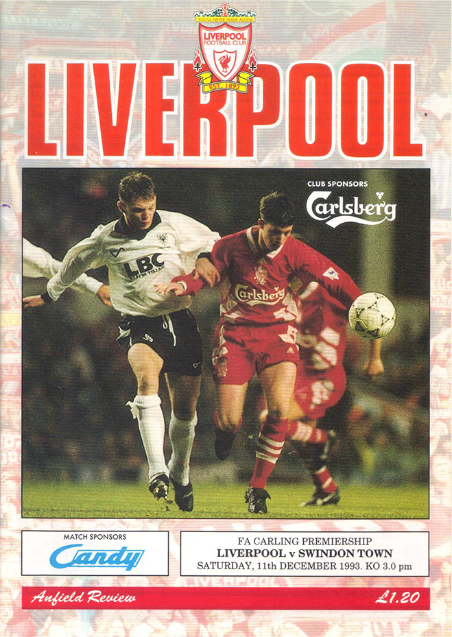 <b>Saturday, December 11, 1993</b><br />vs. Liverpool (Away)